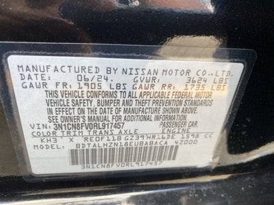 2024 Nissan Versa 1.6 SR