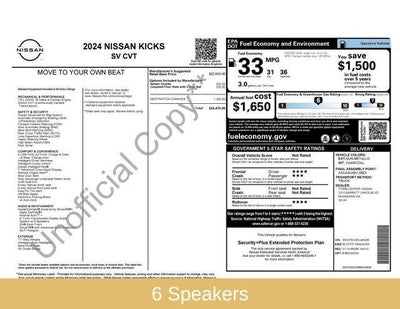 2024 Nissan Kicks SV