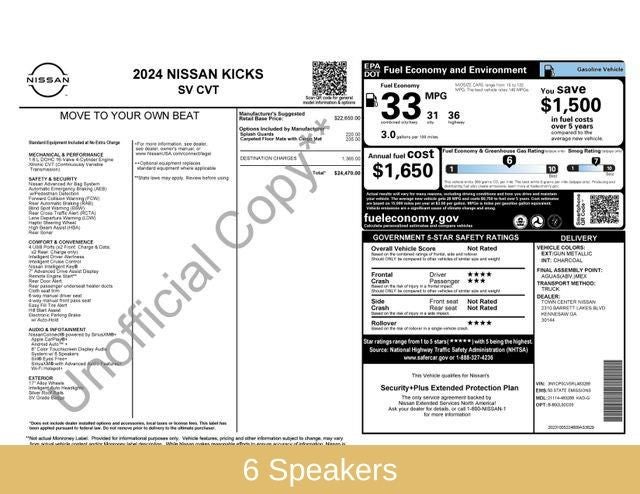 2024 Nissan Kicks SV