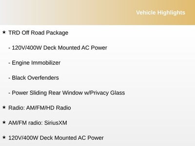 2020 Toyota Tacoma TRD Off-Road V6