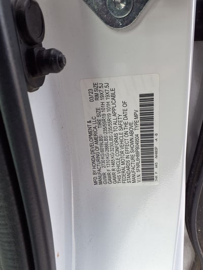 2023 Honda Odyssey Touring