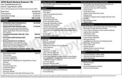 2023 Buick Enclave Essence