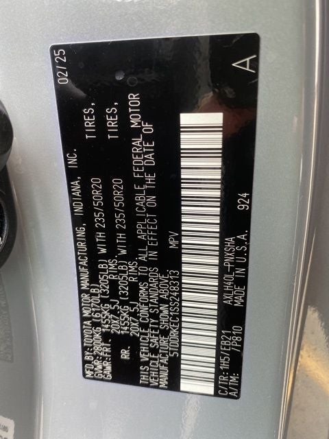 2025 Toyota Sienna XSE 7 Passenger