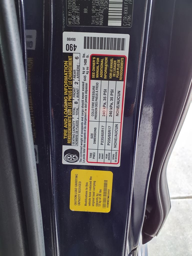 2022 Toyota Sienna LE 8 Passenger