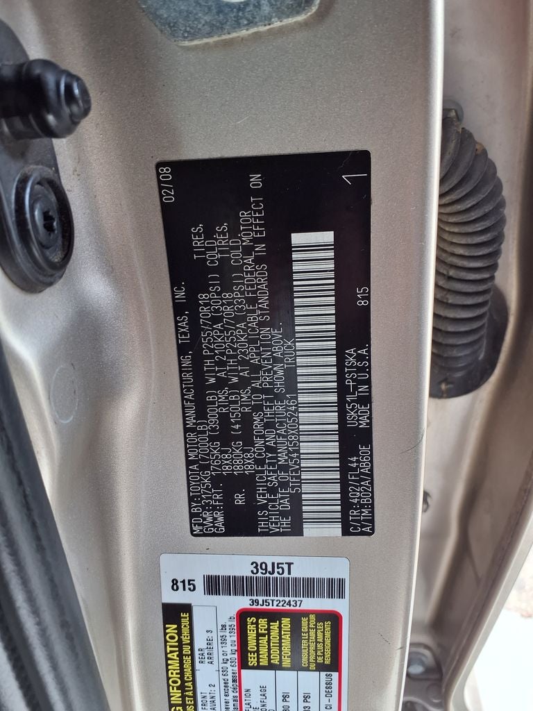 2008 Toyota Tundra SR5 CrewMax