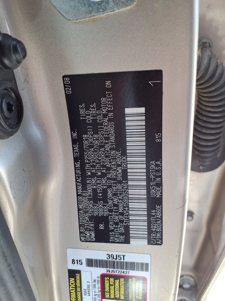 2008 Toyota Tundra SR5 CrewMax