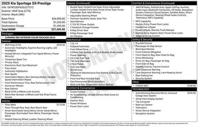 2025 Kia Sportage SX-Prestige