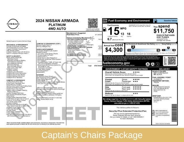 2024 Nissan Armada Platinum