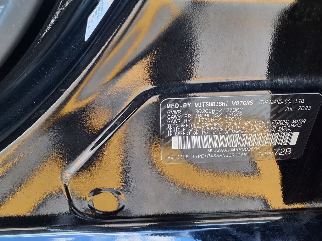 2024 Mitsubishi Mirage ES
