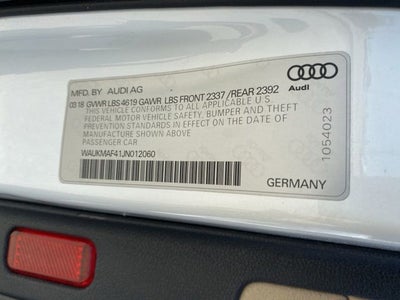 2018 Audi A4 2.0T ultra Premium