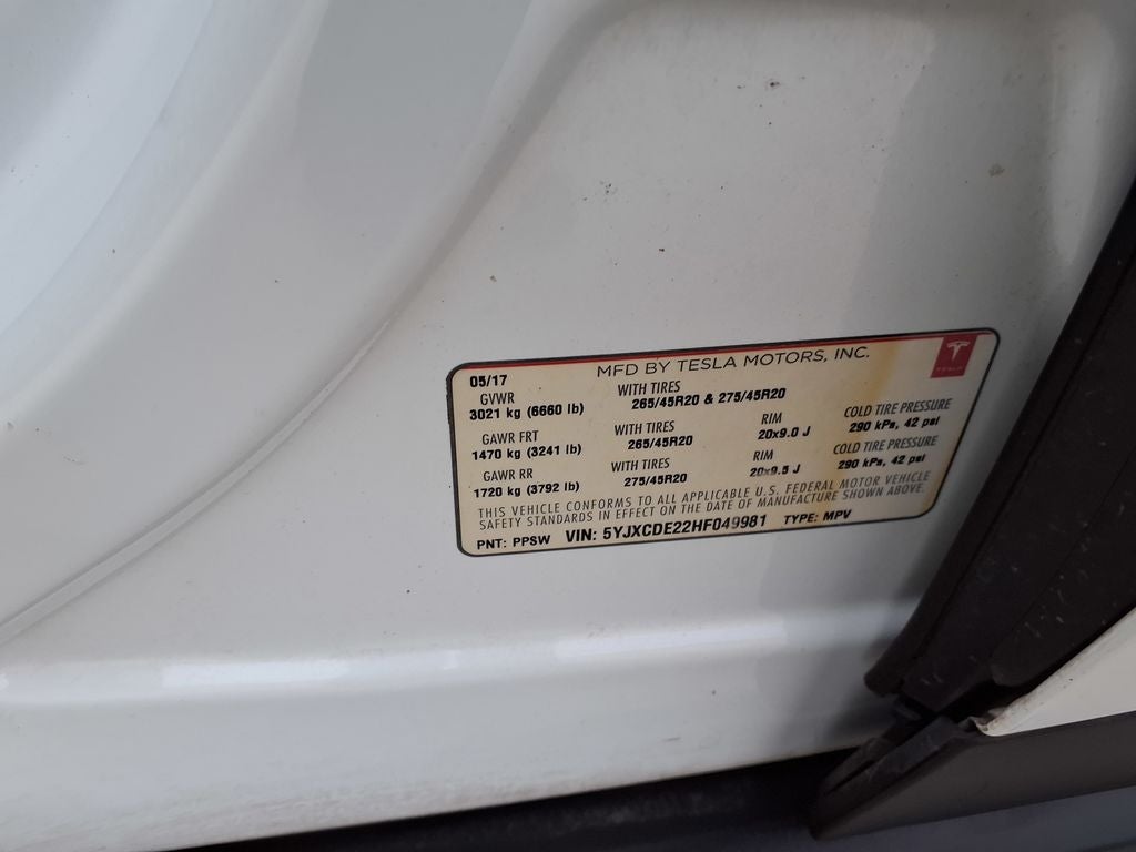 2017 Tesla Model X 90D