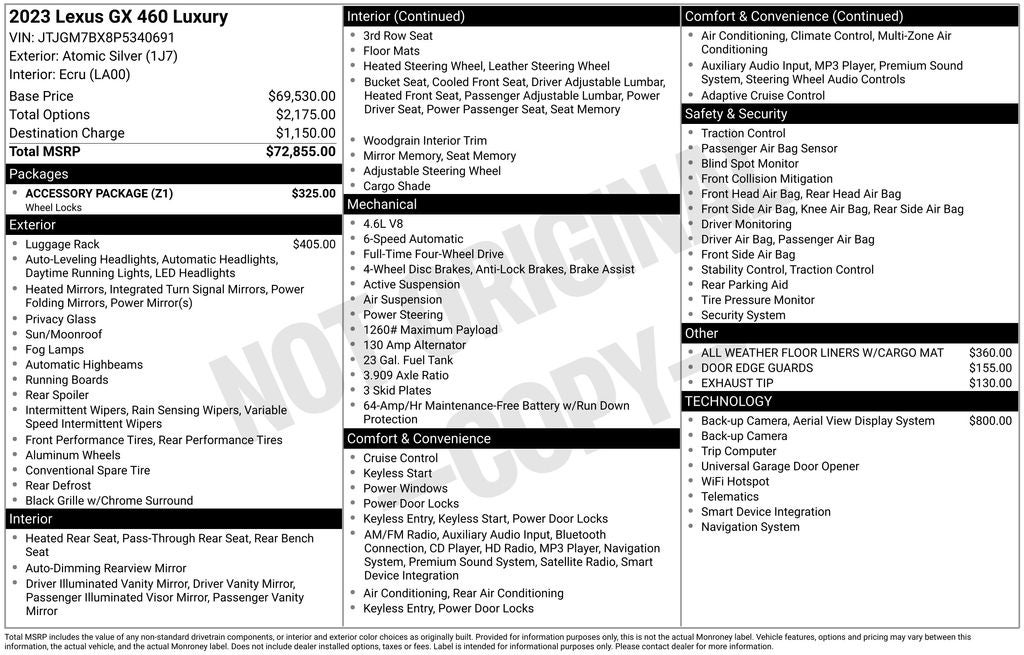 2023 Lexus GX 460 Luxury