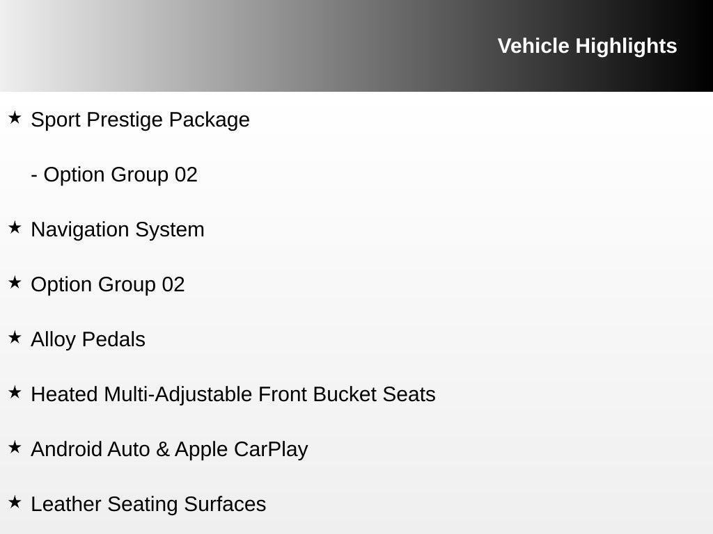 2023 Genesis G70 2.0T Sport Prestige