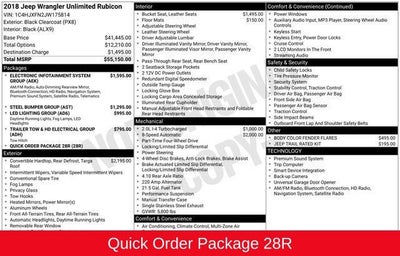 2018 Jeep Wrangler Unlimited Rubicon