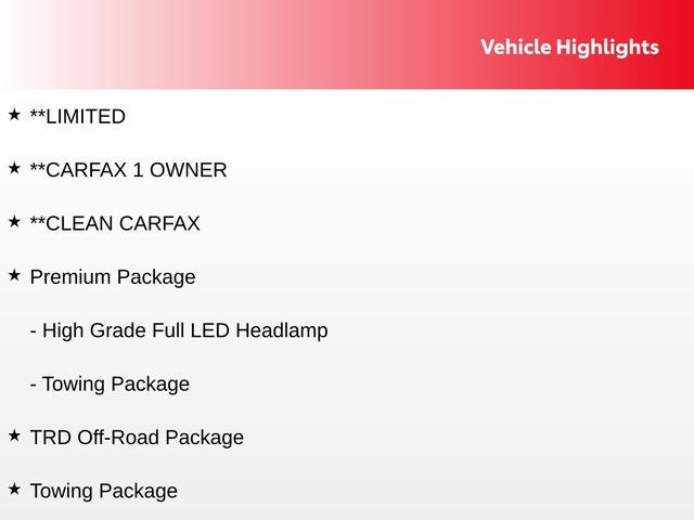 2025 Toyota Tundra Limited