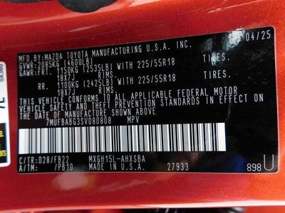 2025 Toyota Corolla Cross Hybrid Nightshade