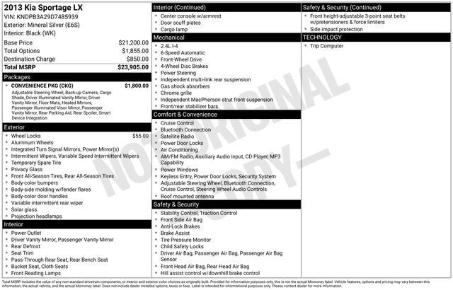 2013 Kia Sportage LX