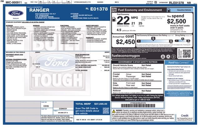 2024 Ford Ranger XLT