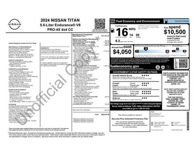 2024 Nissan Titan PRO-4X