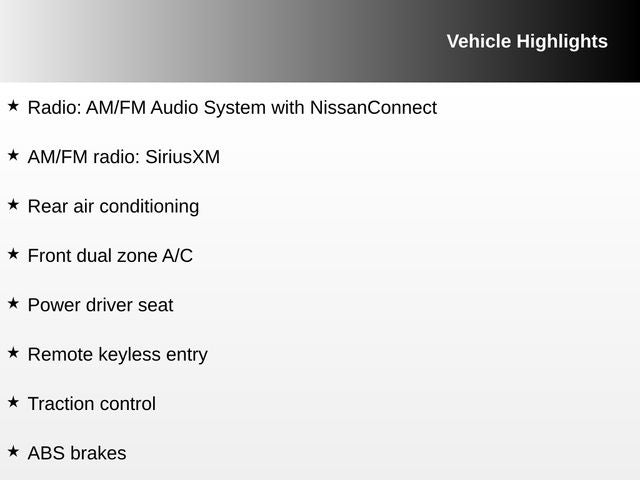 2025 Nissan Pathfinder SV